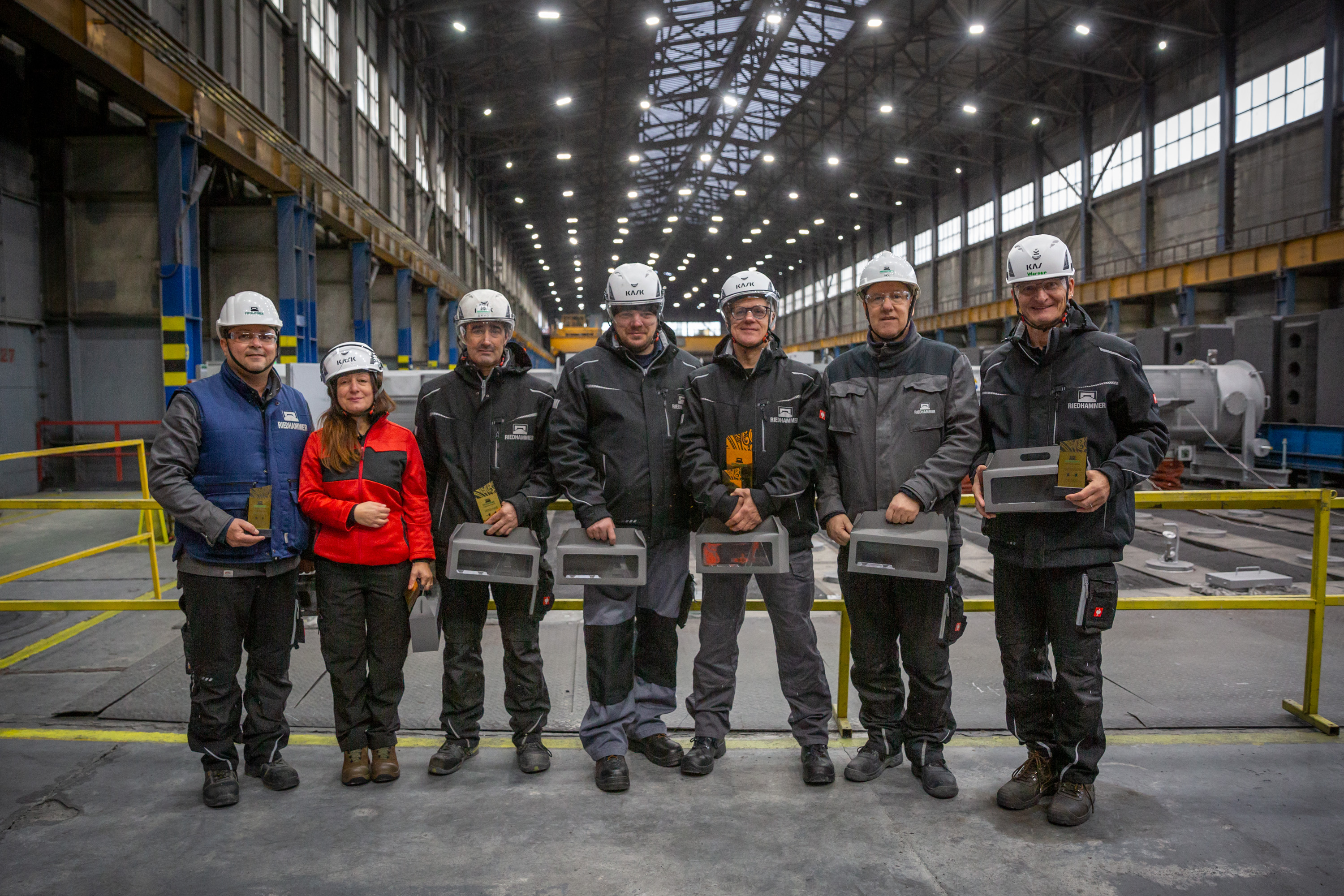 Erfolgreiche Übergabe bei der JSC Kazakhstan Aluminium Smelter 
